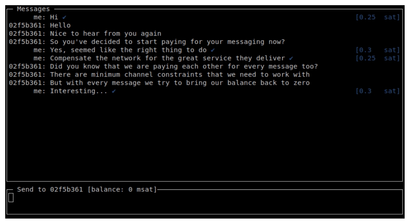 Value Communication App/Widget/Plugin Using Bitcoin's Second Layer (LN)