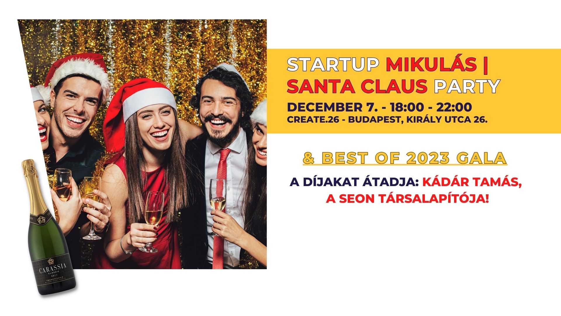 Startup Mikulás Party 2023